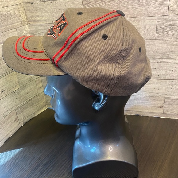 Toyota Racing Hat Gray And Red Checkered Flag Sports - Picture 5 of 10